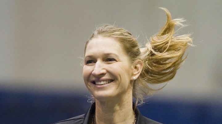 Steffi Graf at the WTT Smash Hits at American University
