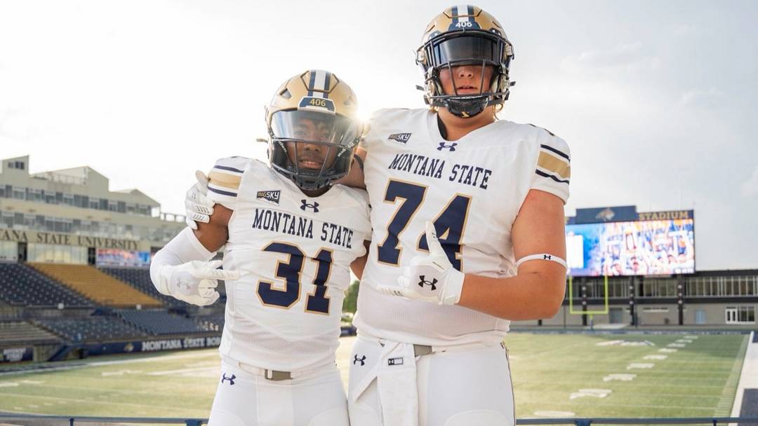 Machiah Keene (R) and DaKari Releford Jr. at Montana State official visit Machiah Keene (R) and DaKari Releford Jr. at Montana State official visit