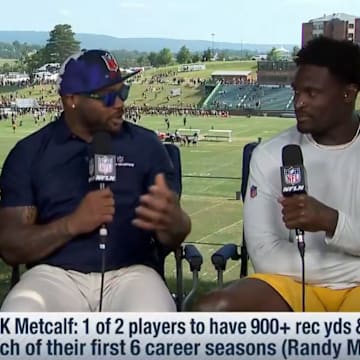DK Metcalf didn't shy away from praising the 2025 Steelers defense after a few weeks of training camp with his new team.