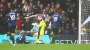 Manchester United were held to a 1-1 draw when they faced Burnley earlier this year