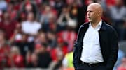 Arne Slot, entraîneur néerlandais de Liverpool.