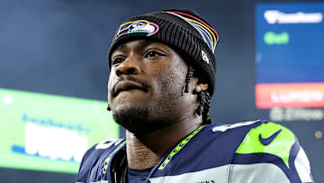 Jalen Milroe of the Seattle Seahawks