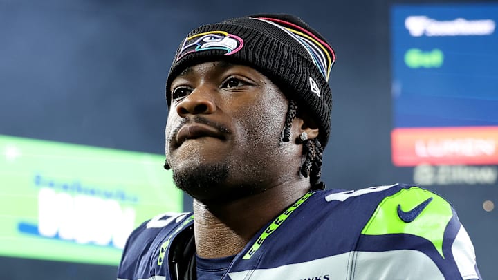 Jalen Milroe of the Seattle Seahawks