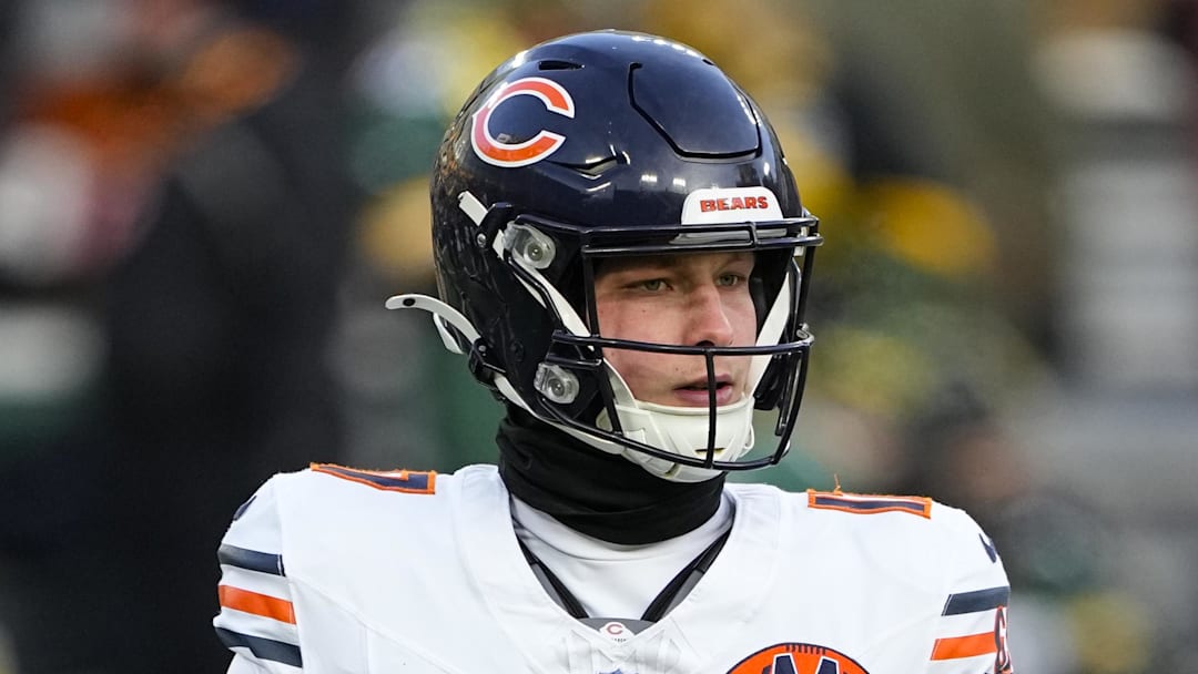 Chicago Bears quarterback Tyson Bagent