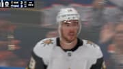 Reilly Smith reacts to his game-winning goal against Edmonton. 