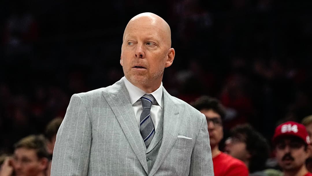 UCLA Bruins head coach Mick Cronin reacts in the first half at Value City Arena on Saturday, Jan. 17, 2026 in Columbus, Ohio.