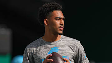 Carolina Panthers quarterback Bryce Young