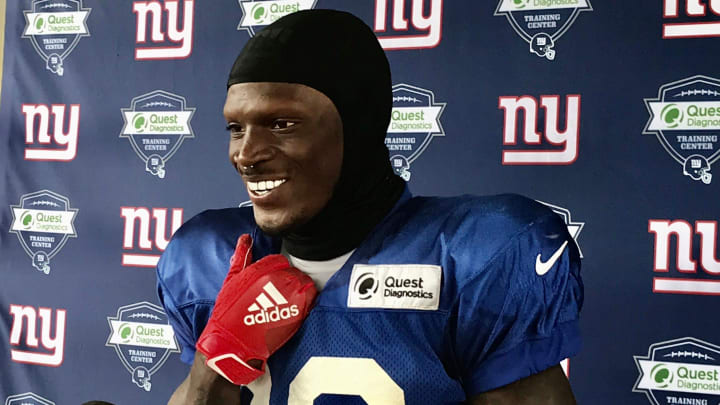 New York Giants WR Kadarius Toney laughs off the latest trade rumors on Instagram.