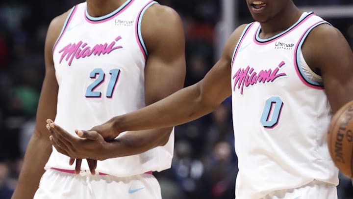 Wade Replica Miami Heat Jersey Authentic Bam Adebayo City Jersey