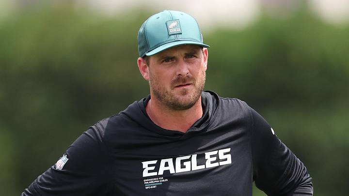 Philadelphia Eagles offensive coordinator Sean Mannion