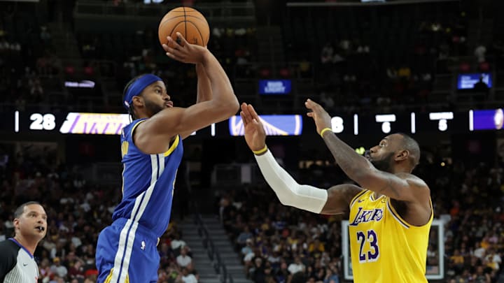 Golden State Warriors v Los Angeles Lakers