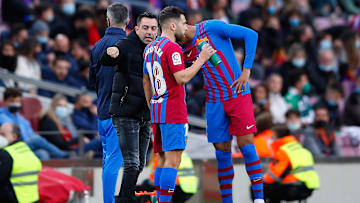 Xavi Hernandez, Jordi Alba, Ronald Araujo