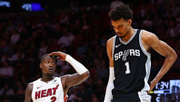San Antonio Spurs v Miami Heat
