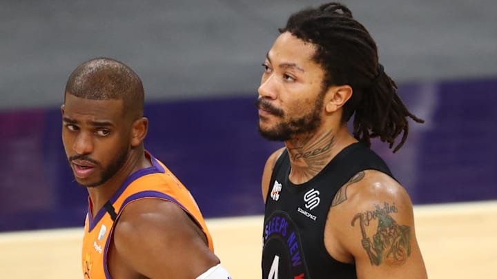 Chris paul derrick rose online