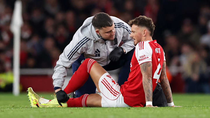 Ben White was the latest injury concern for Mikel Arteta. Ben White was the latest injury concern for Mikel Arteta.