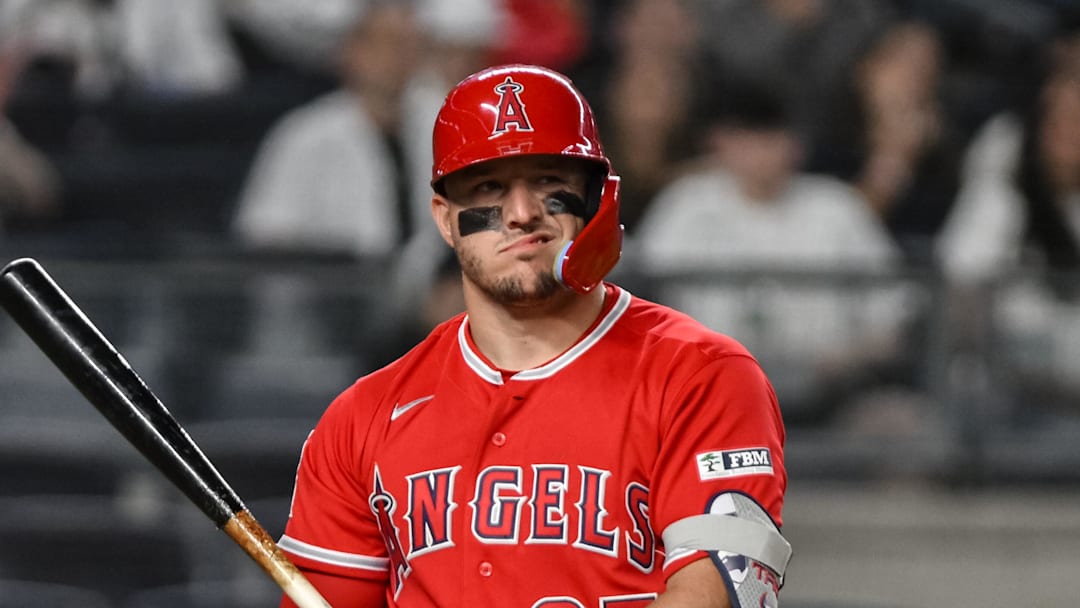 Los Angeles Angels outfielder Mike Trout.