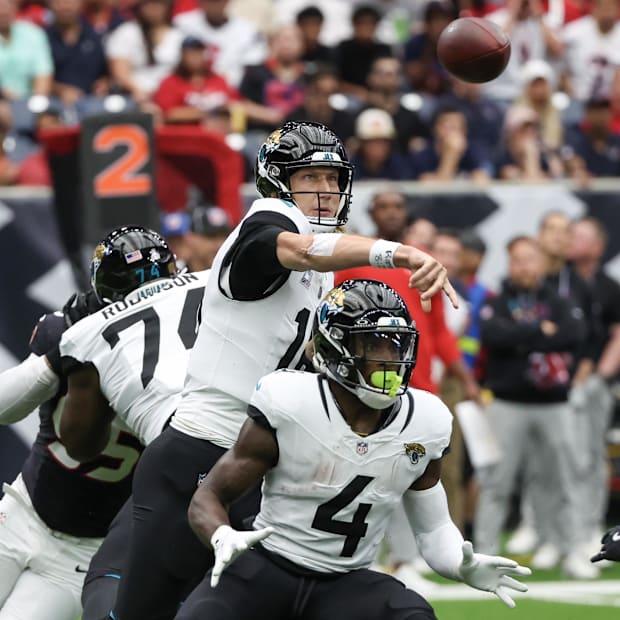 Jacksonville Jaguars quarterback Trevor Lawrence