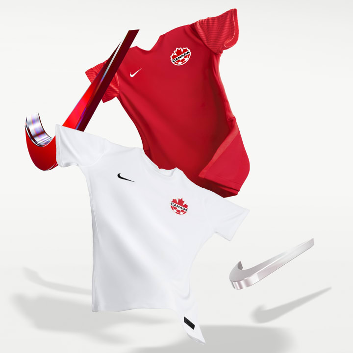 Canada will re-use kits from their last cycle at the World Cup