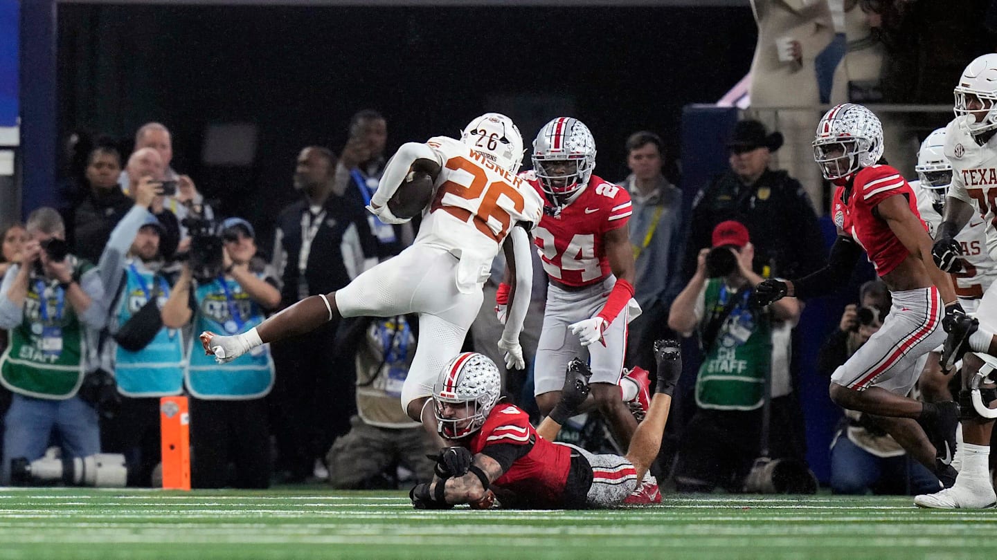 Texas Longhorns' Kelvin Banks Explains GoalLine Stop vs. Ohio State