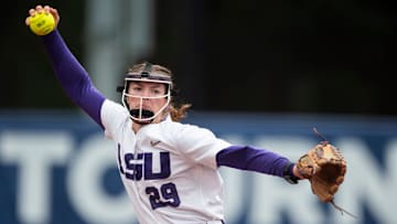 LSU Tigers pitcher Sydney Berzon 