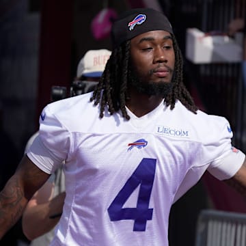 James Cook signed an extension with the Buffalo Bills.