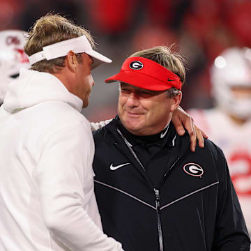 Kirby Smart weighed in on Lane Kiffin’s decision to leave Ole Miss amid their playoff run.