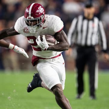 Alabama star running back Jam Miller faces long odds to play in Saturday's SEC championship.