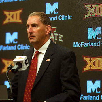 Jamie Pollard bid farewell to his signature hire Friday.