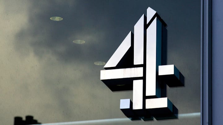 The logo of Britain's Channel 4 televisi