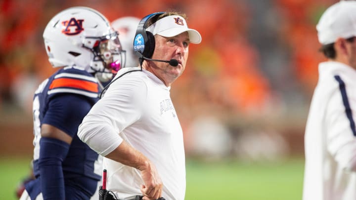 Auburn Tigers head coach Hugh Freeze 