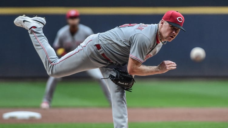 Cincinnati Reds pitcher Chase Anderson