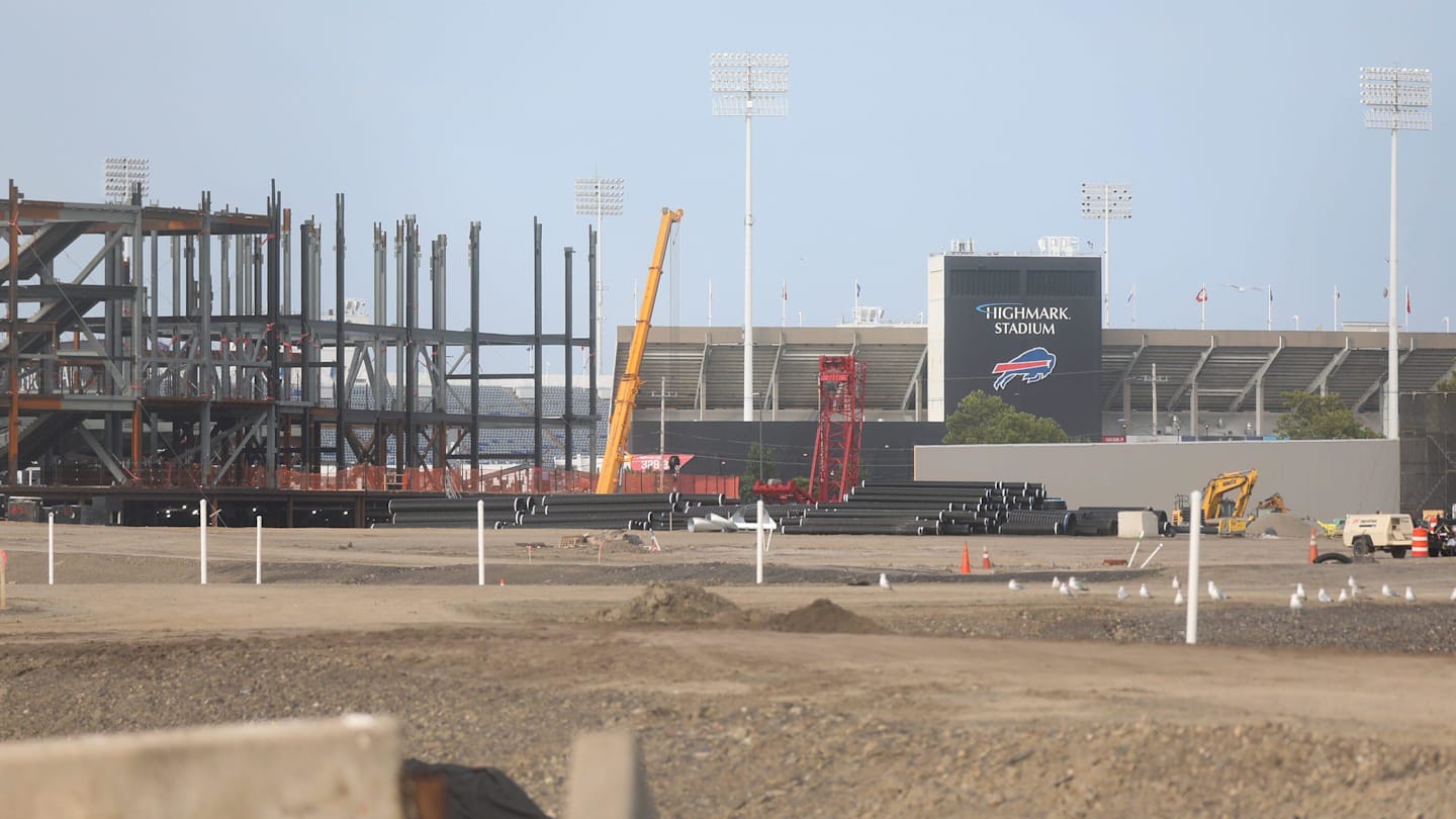 Buffalo Bills' stadium construction reaches important new milestone