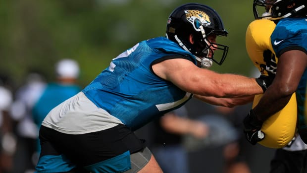 Jacksonville Jaguars offensive tackle Walker Little