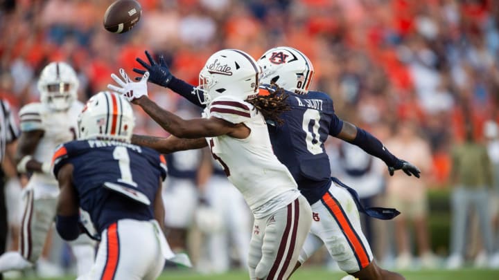 Auburn Tigers defensive back Keionte Scott will lead a unit that must replace a lot of talent from the 2023 team.