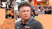 Mike Gundy, former Oklahoma State football coach.