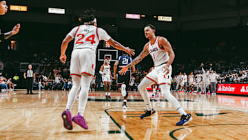 Nijel Pack (24) and Lynn Kidd (1) against FDU