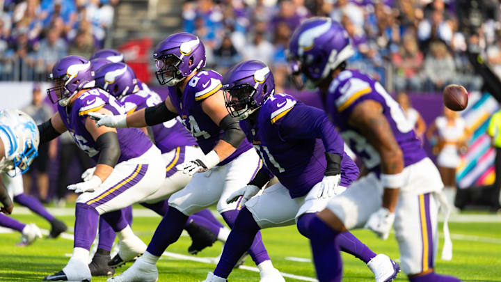 Christian Darrisaw anchors the left side of Minnesota's offensive line. Christian Darrisaw anchors the left side of Minnesota's offensive line.