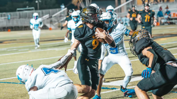 Bishop Verot quarterback Carter Smith.