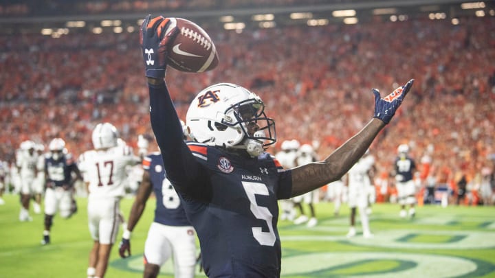 Auburn Tigers wide receiver KeAndre Lambert-Smith 