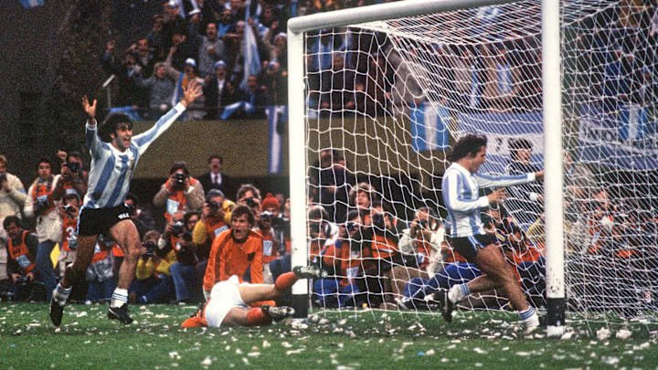 Ruud Krol, Mario Kempes, Daniel Bertoni, Wim Suurbier