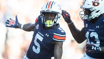 Auburn Tigers wide receiver KeAndre Lambert-Smith (5)