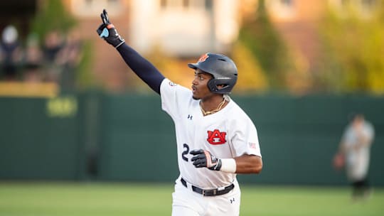 Auburn Tigers' Chris Rembert was named first-team Freshman All-American by Baseball America.