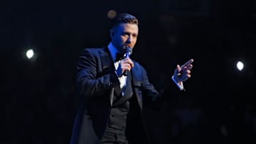 Justin Timberlake at Nationwide Arena Nov. 16, 2013.