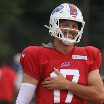 Josh Allen is set to be the star of 'Hard Knocks'. 
