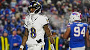 Jackson's Ravens narrowly lost to the Bills in the AFC divisional round of the 2024 playoffs