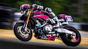 ARCH Motorcycle, co-founded by Keanu Reeves and Gard Hollinger, shows off its Super Hooligan bike for MotoAmerica and rider Cory Alexander 