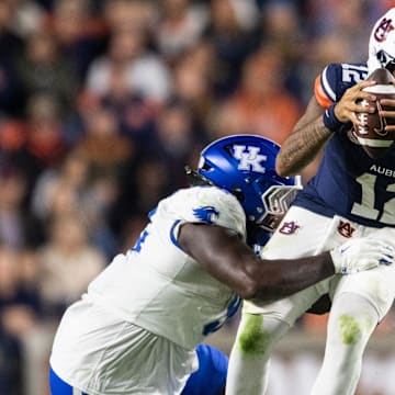 The Kentucky Wildcats held Auburn to three points.