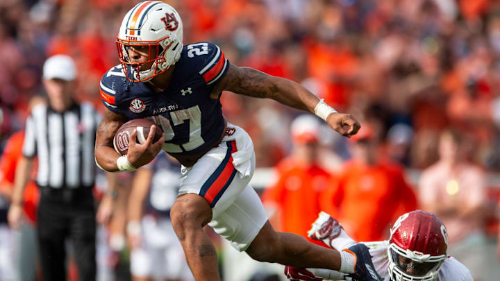 One Auburn football analyst doesn't see a clear replacement for Jarquez Hunter as the Tigers' lead back next season