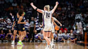 Hailey Van Lith and the TCU Horned Frogs made it to the Elite Eight, her fifth time at that stage of the tournament. 