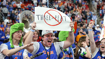 The Florida Gators clinched its first appearance in the Sweet 16 while also preventing the back-to-back champion UConn Huskies from three-peating with a 77-75 win. 